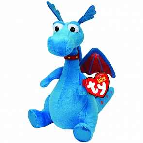 Мягкая игрушка Beanie Babies - Дракон Stuffy, 17 см, звуковые эффекты (Ty Inc, 42086)